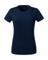 Dames T-shirt Organisch Russell R-118F-0 French Navy